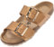 Palado Pantoletten Damen Samos EGS - bequeme Sandalen Made in Spain - Hausschuhe mit dämpfendem Kork-Fußbett - modische Sommerschuhe Bronze Metallic UK7 - EU40