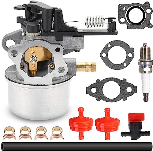 ZAMDOE Carburetor for Troy bilt 7.75 Hp 8.75 Hp 8.5Hp 190CC Engine for Briggs Stratton 591137 595390 594287 799248 799154 593599 110P02 110P05 Lawn Mower 2700-3000PSI Pressure Washer Carburetor