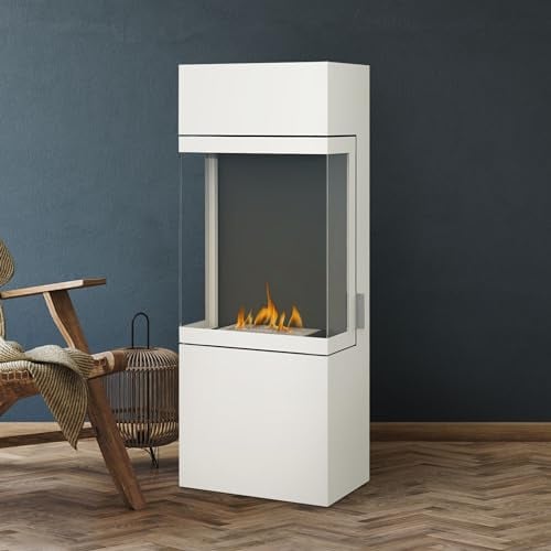 Noble Flame LASSO [geschlossener Ethanolkamin]: Weiß