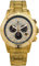 LOUIS XVI Majesté Iced Out 1126 - Ø 43 mm - Herren Uhr - Wasserdicht - Mit Saphirglas - Armband Gold - Zifferblatt CZ-Diamanten - Schweizer Quarzwerk