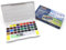 Artme Aquarelles en Godet 36 couleurs avec palette de mélange et pinceau réservoir d'eau - peinture aquarelle