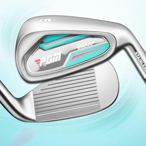 5#/6#/7#/8#/9#/P#/S# Single Golf Club Iron with Precision Accuracy for Right Handed Players - with Carbon/Steel Rod Golf Iron for Men Women (with carbon rod-women,7#)