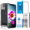 Brinonac FHD Screen for iPhone 12 Pro Max - 6.7 Inch Full HD LCD Display, Touch Digitizer Assembly Kit with Repair Tools and Tempered Glass Protector