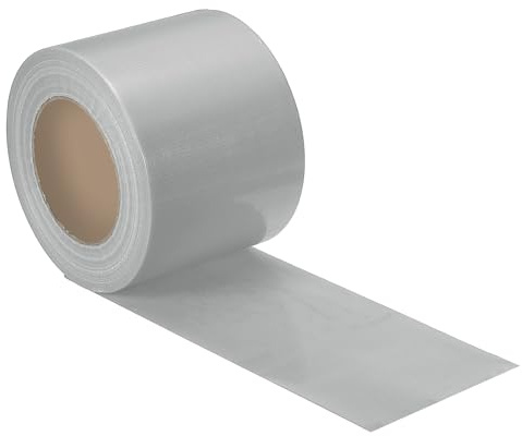 PATIKIL Nastro Adesivo per Mascheratura Nastri adesivi Impermeabile per Pavimenti Senza Residui Facile Strappare per Fotografia Interni Esterni Cavo Elettrico, Grigio Argento 50m x 8cm