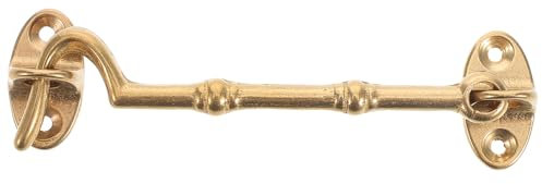 HOLIDYOYO Robuster Hakenriegelsatz Für Den Innenbereich Metallverriegelungsriegelsatz Ersatz Für Türen Und Einfache Installation