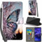 Cover per Huawei Mate 20 lite Case PU Pelle Custodia [Kickstand] [Chiusura magnetica] [Slot per Schede], Portafoglio Flip Custodia per Huawei Mate 20 lite,Farfalla