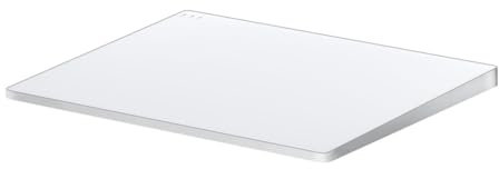 Joselin Trackpad Bluetooth sans 2,4 G Filaire Pavé Tactile Pavé Tactile Rechargeable Pavé Tactile Souris pour Ordinateur Portable PC Pad Blanc