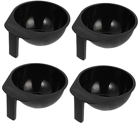 Vaguelly 4stücke Stabile Haarschalen Griff Für Professionelles Mischen Von Haarfärbemitteln Für Friseure Diy-haarpflege Und Salonfähige Anwendung Zuhause