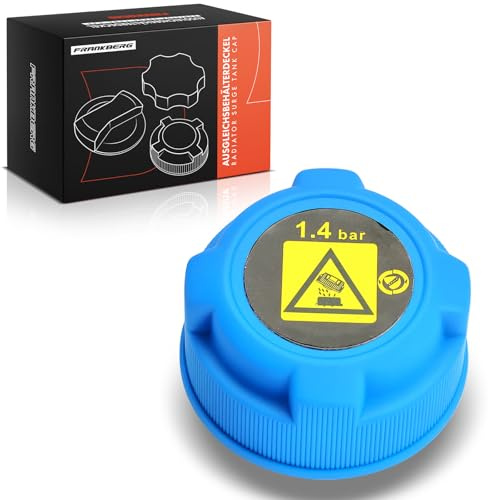 Frankberg Coolant Expansion Tank Reservoir, radiator cap 68097622AA | Compatible with: Idea 350, Doblo Box/MPV 223, Stratus YES, Charade IV G200 G202, Doblo MPV 119 223, Jumper flatbed/chassis