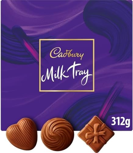 Cadbury Milk Tray Assorted Milk Chocolates Gift Set, 312 g (Pack of 1)