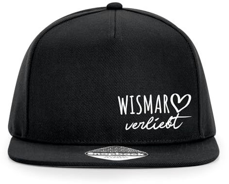 Huuraa Cappy Mütze Wismar verliebt Geschenk | Baseballkappe Basecap Kappe Geschenkidee Unisex Baseball Cap