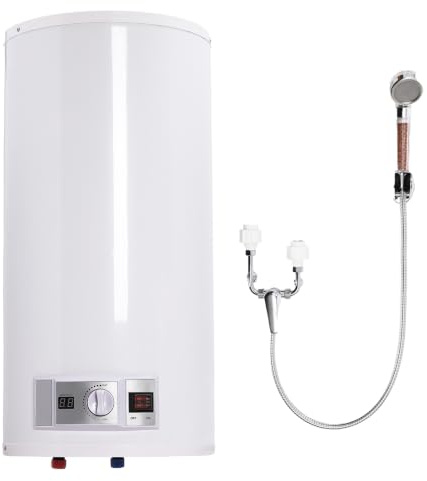 TCICOP Scaldabagno elettrico da 80 l, 220 V, scaldabagno istantaneo
