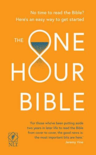The One Hour Bible, Abridged Edition, British Text, NLT New Living Translation, Paperback, Pocket size: From Adam to Apocalypse in Sixty Minutes