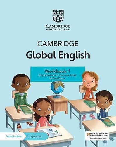 Cambridge Global English Workbook 1 with Digital Access (1 Year): for Cambridge Primary and Lower Secondary English as a Second Language (Cambridge Primary Global English, 1)
