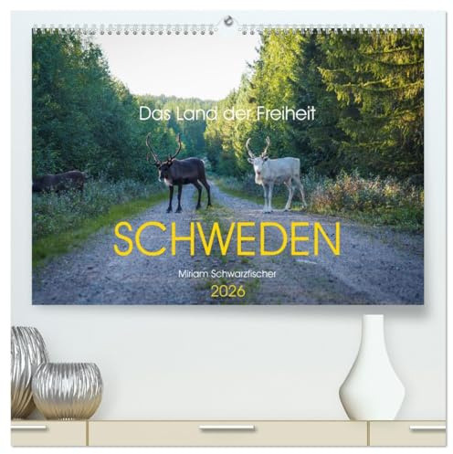 Das Land der Freiheit Schweden (hochwertiger Premium Wandkalender 2026 DIN A2 quer), Kunstdruck in Hochglanz: Schweden die unendliche Weite von Seen und Wälder (CALVENDO Orte)