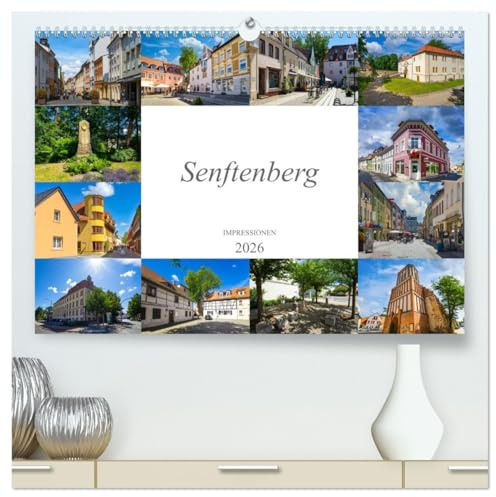 Senftenberg Impressionen (hochwertiger Premium Wandkalender 2026 DIN A2 quer), Kunstdruck in Hochglanz: Eine Bilderreise durch die einmalig schöne Stadt Senftenberg (CALVENDO Orte)
