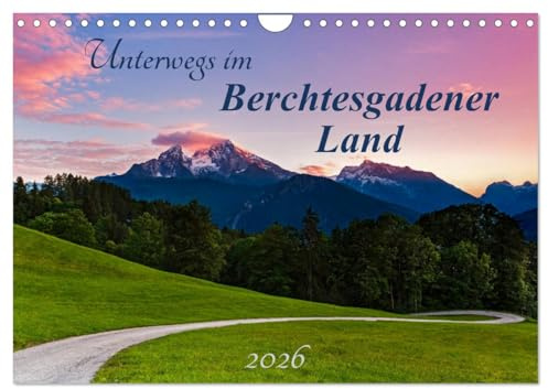Unterwegs im Berchtesgadener Land 2026 (Wandkalender 2026 DIN A4 quer), CALVENDO Monatskalender: Landschaftsfotografien rund um den Watzmann (CALVENDO Natur)