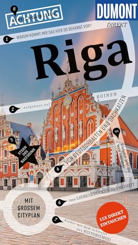 DUMONT direkt Reiseführer Riga: Mit großem Cityplan