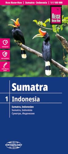 Reise Know-How Landkarte Sumatra (1:1.100.000) - Indonesien 1: reiß- und wasserfest (world mapping project)