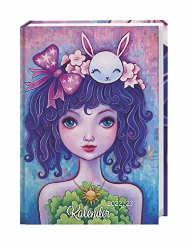 Jeremiah Ketner 17-Monats-Kalenderbuch A5 2022/2023. Illustriert von dem amerikanischen Künstler, mit viel Platz für Stundenpläne und Termine. ... 17 Monate. Von August 2022 bis Dezember 2023