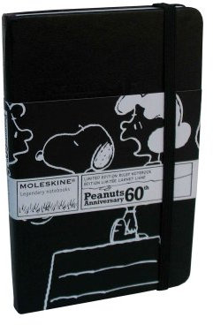 Peanuts pocket ruled notebook. 60th anniversary, limited edition