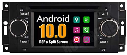 RoverOne Car Radio para Chrysler 300 300C 300M Aspen Concorde PT Cruiser Sebring Pacifica Town & Country Voyager con Mirror Link Android Autoradio Stereo Navegación