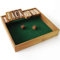 Shut The Box Jackpot Edition, Schliesse die Schachtel, Kneipe, Pub, Gesellschaftsspiel aus massivem Holz umweltverträglich nach CE-Norm, Marke Le Délirant. Für 2 Spieler und mehr, ab 6 Jahren.