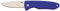 MFH Leichtes Einhand Klappmesser mit TPR Griff (Blau)