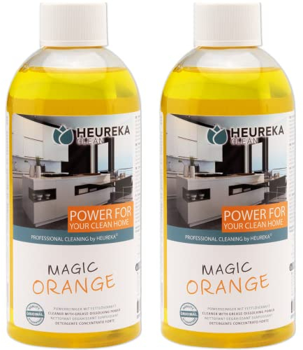 HEUREKA Orangenreiniger Konzentrat - Profi Küchenreiniger & Fettlöser - für 200 Liter Reiniger
