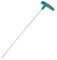 sourcing map Extra Langer Arm T Griff Sechskantschlüssel Chrom Finish 3mm DE de