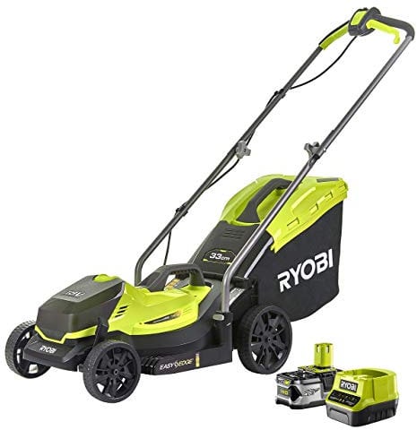 Ryobi RLM18X33B40 ONE+ 33cm Lawn Mower (1 x 4.0Ah Battery)
