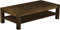 B.R.A.S.I.L.-Möbel Brasilmöbel Couchtisch Rio Kanto 160x80 cm Eiche antik mit Ablage Wohnzimmertisch Holz Tisch Pinie Massivholz Stubentisch Beistelltisch Echtholz Größe und Farbe wählbar
