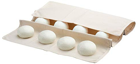 CANDeal 2 Stück Professionelles Gärtuch Gebäckschutztuch Linen Proofing Cloth Bakers Couche Gärtuch Gegorener Leinentuch, Brot Matte Backwerkzeuge für Baguette und Brotteig, Reine Baumwolle, 36x45cm