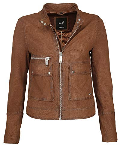 MAZE Damen Lederjacke Clermont Cognac S