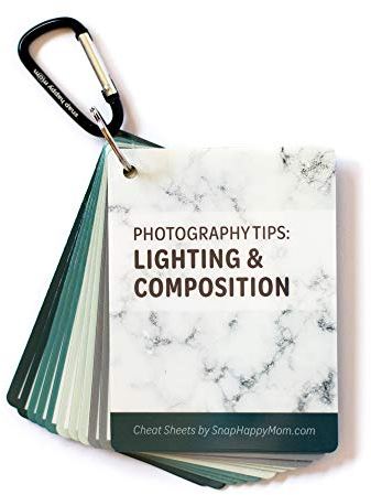 Fotografie-Tipps: Komposition & Beleuchtung Spickzettel-Karten | Taschenformat Schnellreferenzkarten für Anfänger | Snap Happy Mom (Classic)