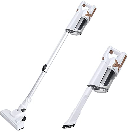 Aspirateur à fil - 14 000 Pa - Aspiration puissante - Aspirateur vertical filaire avec filtre HEPA - Aspirateur silencieux et léger pour poils d'animaux, sols en bois dur, tapis et tapis - Aspirateurs