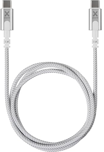 Xtorm USB-C auf USB-C PD Kabel, 1 Meter langes Schnellladekabel, knickfest