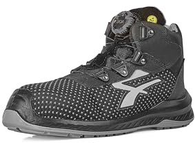 U-POWER | Scarpe Antinfortunistiche Alte Panama S3 CI FO SR, Puntale Composito, Antiperforazione Tessile No Metal
