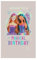 Danilo Promotions Limited Barbie Geburtstagskarte, offizielle Barbie-Grußkarte, Happy Birthday Barbie-Karte, mehrfarbig, 21 cm x 12,7 cm