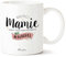 Manahia Mug Cadeau Mamie - Merci pour Ces Moments Magiques - Avec Boite Kraft - 330 mL, Céramique - Imprimé en France - Tasse Annonce - Noël, Anniversaire, Fête des Grands-Mères