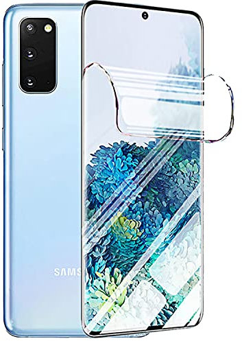 [2 pcs] Films de Protection d'écran en Hydrogel pour Samsung Galaxy S20+ 4G / S20 Plus 5G (6.7 Pouces), [HD] Film de Protection en Transparent TPU Souple [Pas de Verre Trempé]