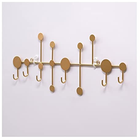 Porte Manteau Mural Porte-manteau mural de luxe for salle d'essayage, porte-vêtements, porte-manteau, support de rangement for clés, décoration de la maison, accessoires muraux en fer Patères Porte Ma