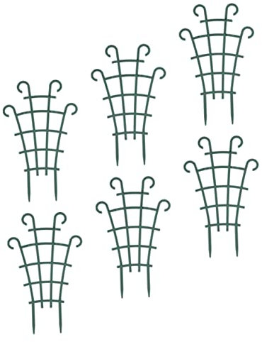 BESPORTBLE 6stücke Teiliges Pflanzenset Kletterhilfe Aus Hochwertigem Material Stapelbares Rankgitter Für Blumen Und Kletterpflanzen Stabiles Gartengerät Für Indoor Und Outdoor Pflanzenhalter
