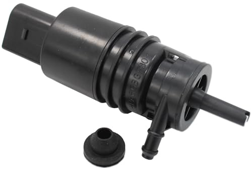 BIAREN Pompe à jet de lave-glace à sortie unique pour Honda Civic Mk8 Nissan NP300 Navara Qashqai J11 J12 Suzuki Swift Opel Viva 13250356 76806SMGE01 28920JD00A