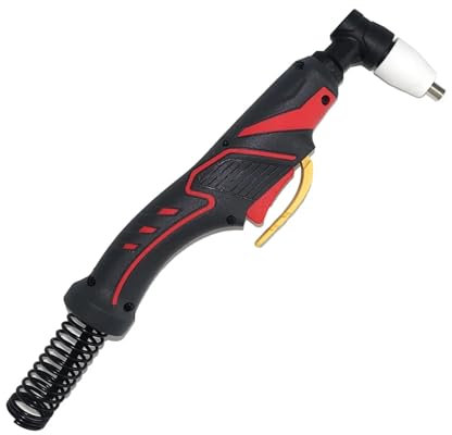 KONGMM Plasmaschneider, PT-31 Inverter-Plasmaschneidpistole, 40 A, luftgekühlter PT31-Plasmaschneidbrenner für Edelstahl, Stahl und Aluminium(B. Torch Body)