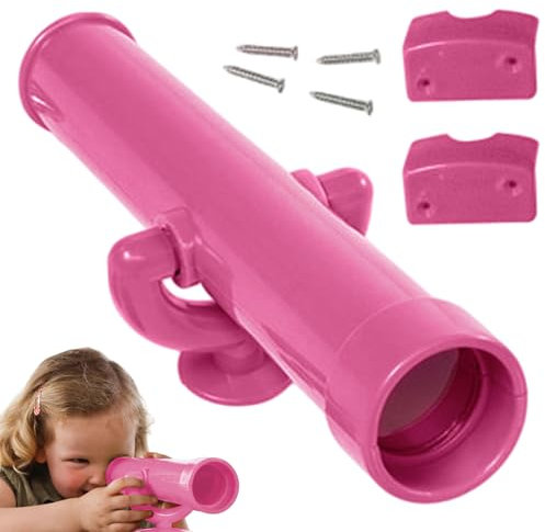 Telescope for Playset Outdoor 12 Inch Smooth & Sturdy Pirate Telescope for Treehouse, Play Set, Swingset, Style 1 &&