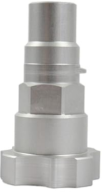 Aluminum Alloy Spray Gun Connector PPS Adapter Spray Gun Cup Adapter Disposable Measuring Cup Suitable for SA-TA(Aluminum Alloy 1)