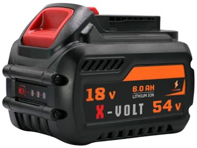 Batterie de Remplacement pour Dewalt DCB606 DCB612 DCB609 18V / 54V 6 AH