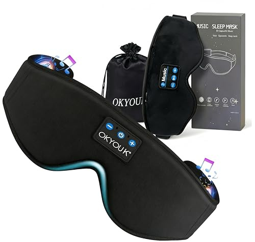 2026 Sleep Headphones Pro Bluetooth Eye Mask