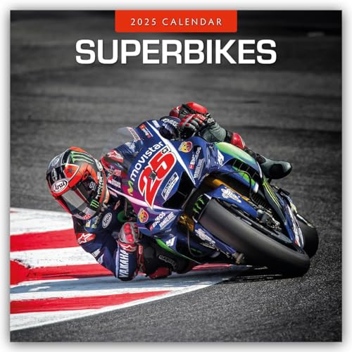 Superbikes – Motorräder 2025 – 16-Monatskalender: Original Red Robin Publishing Ltd-Kalender [Mehrsprachig] [Kalender] (Wall-Kalender)